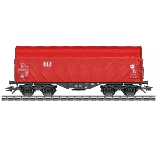 Shimmns sliding tarpaulin wagon MARKLIN 47226 - DB AG - HO 1/87 - EP VI