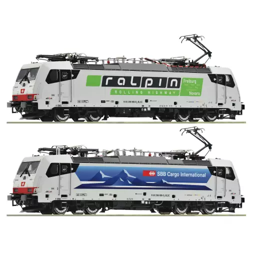 Electric locomotive 186 908-6 - Roco 70652 - HO 1/87 - CFF / RALpin - EP VI