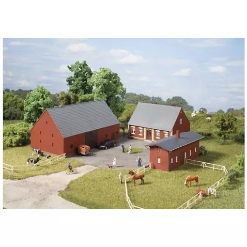 AUHAGEN country farm 11439 - HO 1/87