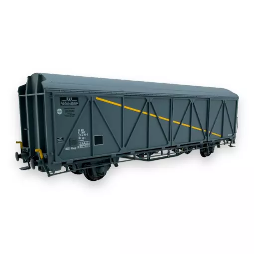 EVS Il suo vagone "a strisce gialle" - LS Models 30677 - HO 1/87 - SNCF - Ep V - 2R