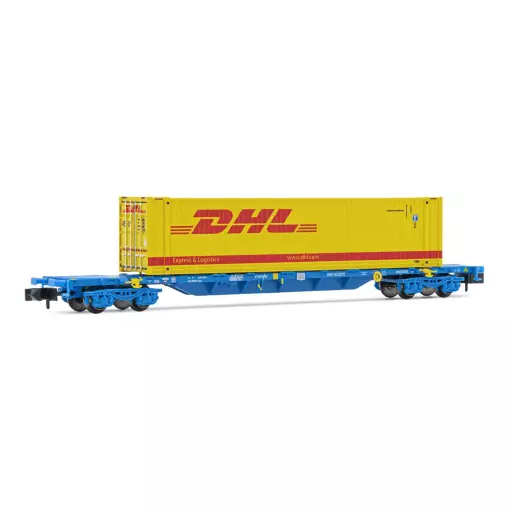 Wagon Porte-conteneurs DHL Arnold HN6593 - N 1/160 - EP VI