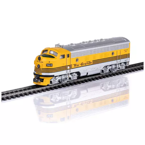 Locomotive diesel EMD F75641, Rio Grande, USA - Märklin 30601 - HO 1/87 - Ep III - Digital - 3R