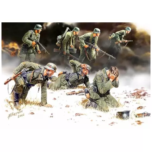 Panzer Grenadiers Allemands (1939-1942) - Master Box 3518 - 1/35 