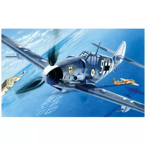 Avion Messerschmitt Bf109G-6 - ITALERI I063 - 1/72