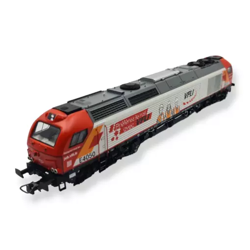 Locomotive électrique-diesel Stadler Euro 4000 livrée VFLI HO 1/87e