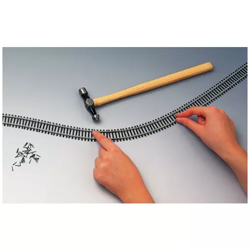 Rail droit flexible long 970mm - Hornby R621 - HO 1/87 - Code 100