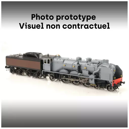 PACIFIC CHAPELON Steam Locomotive - LEMATEC HO-209/3S - HO 1/87 - Digital Sound