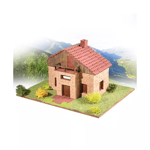 Kit de construction en céramique pour villa toscane - Keranova 30222 - HO 1/87 