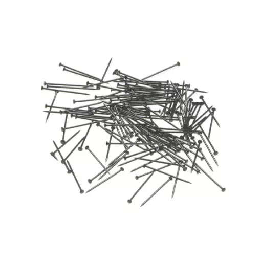 Pack of fine nails for fixing rails, length 14mm