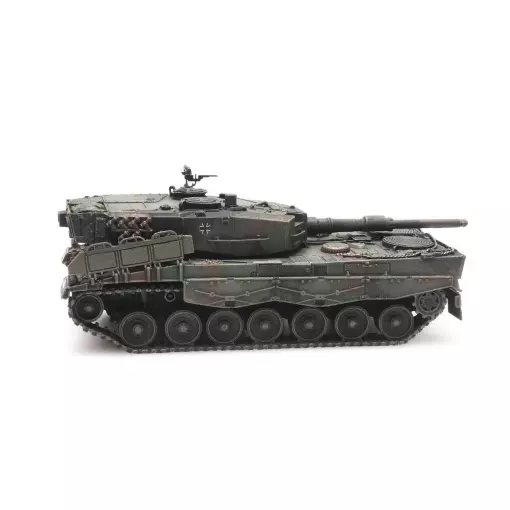 Leopard 2A4 Flecktarnung sur wagon  - ARTITEC 6870186 - HO 1/87