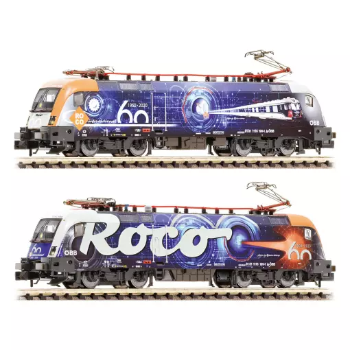 Locomotive électrique 1116 199-1 "Roco" FLEISCHMANN 781705 - ÖBB - N 1:160 - EP VI