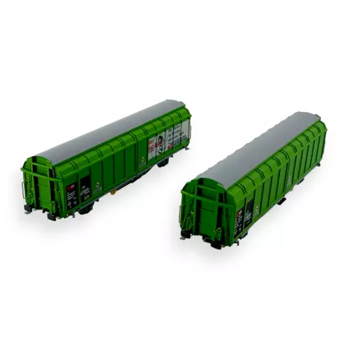 Hbbillns-x Hobbytrain sliding-wall wagon H24664 - N 1/160 - SBB - Ep V