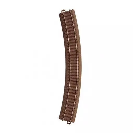 R3 30° curved rail Trix 62330 - Radius 515 mm - HO: 1/87 - Code 83 - Track C