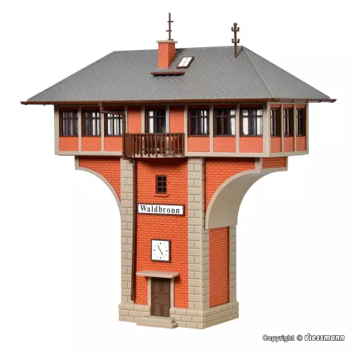 Waldbronn "Champignon" signal box VOLLMER 45738 - HO 1/87