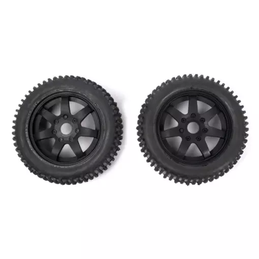 Paire de roues pour Pirate Snake - T4969/16 - 1/10 