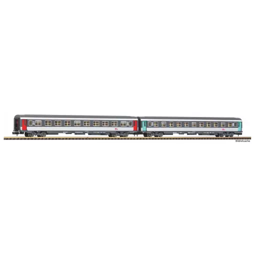 Coffret 2 Voitures à Compartiments - Piko 94507 - N 1/160 - SNCF - EP VI - 2R