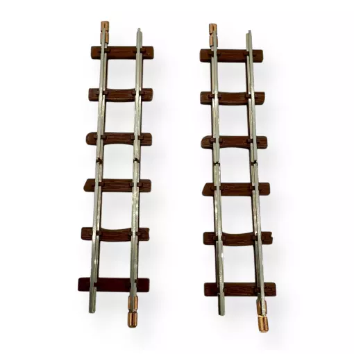 2 rails droits isolé de 77mm - Minitrains 9304 - HOe 1/87 