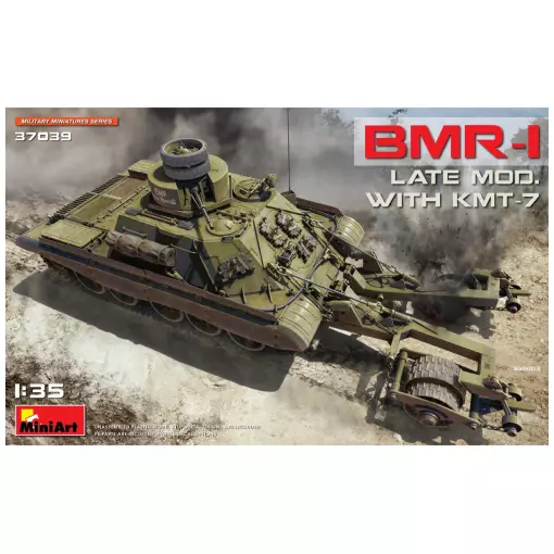 Char BMR-1 avec KMT-7 - Carson 550037039 - 1/35 