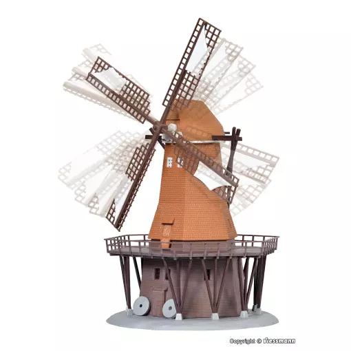 Functionele windmolen KIBRI 37302 - N 1/160 - 90x 90 x 160 mm