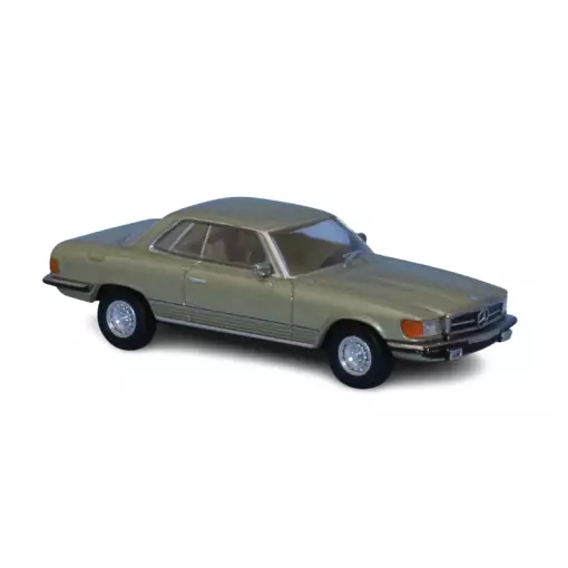 Mercedes Benz SLC ( C107 ), vert clair métallisé, 1971 - PCX87 870477 - HO 1/87