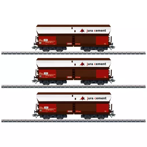 Self-unloading wagons - HO 1/87 - Marklin 46279