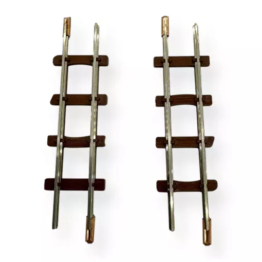 Lot de 2 Rails Droits - 63MM - Minitrains 9313 - HOe 1/87 