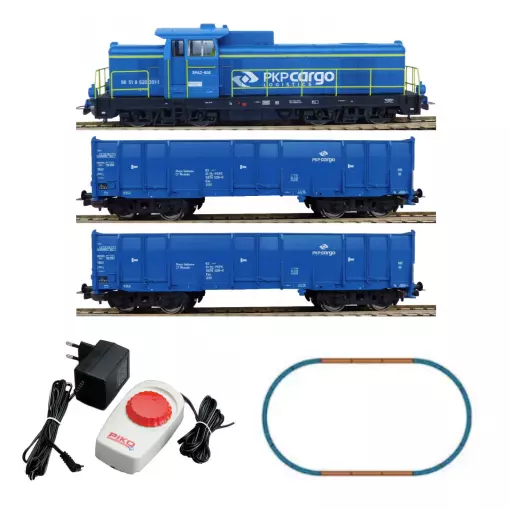 Freight Train" Starter Set - Piko 97937 - HO 1/87 - PKP - analogue