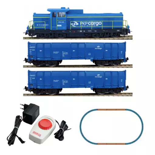 Coffret de départ "Train de marchandises" - Piko 97937 - HO 1/87 - PKP - analogique