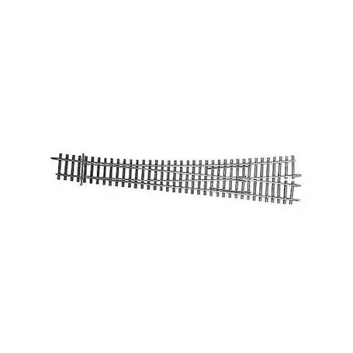 Aiguillage à gauche 284mm 9°