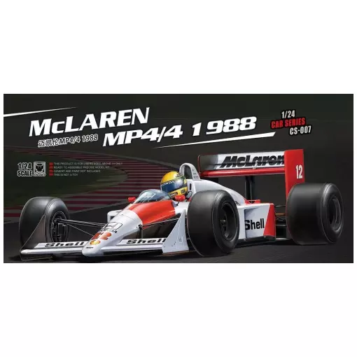 Formule 1 McLaren MP4/4 1988 - MENG Model CS-007 - 1/24