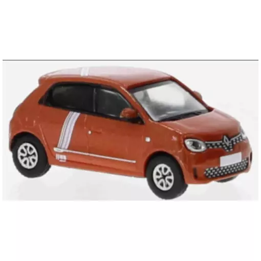 Renault Twingo III Valencia arancione metallizzato (edizione limitata Vibes electric) 2019 - SAI 7509 - 1/87