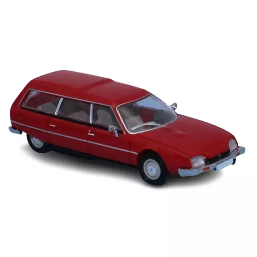 Voiture Citroën CX break, livrée rouge SAI 2496 - HO : 1/87 - EP IV -