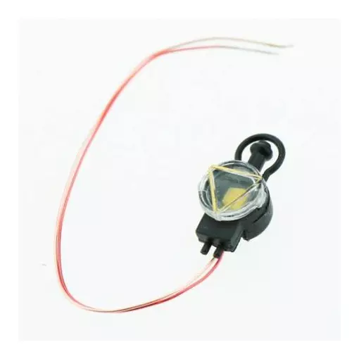 Pack of 4 PLM lanterns for steam engines with pre-wired functional LEDs