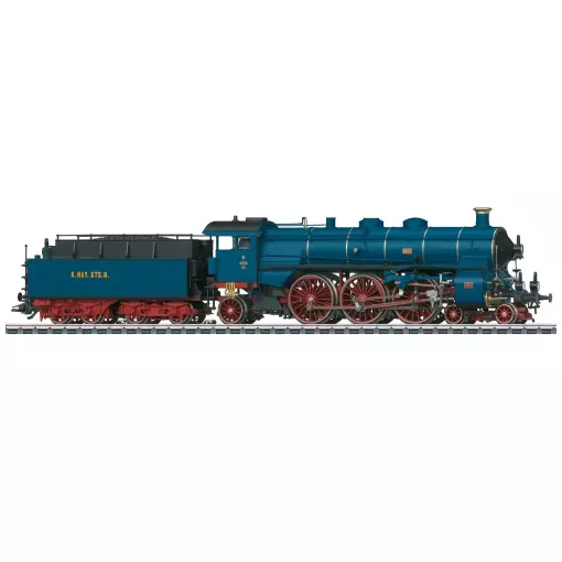 Locomotive à vapeur S 3/6 Marklin 39438 - HO : 1/87 - Sts.B - EP I