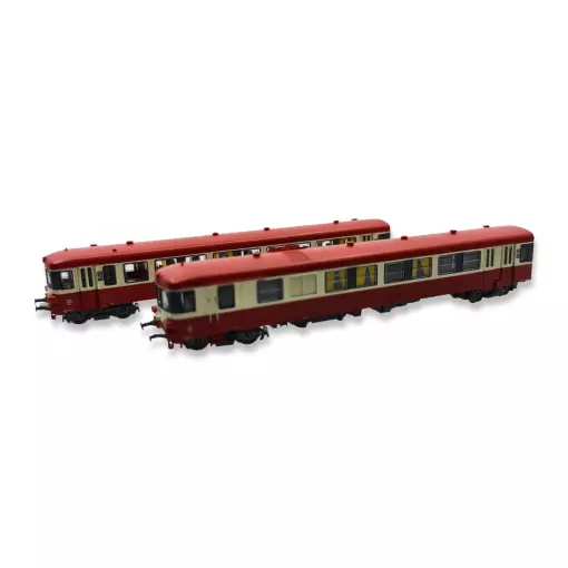 Autorail EAD X-4554 avec remorque XR-8542 - REE Modèles NW201 - N 1/160 - SNCF - EP V