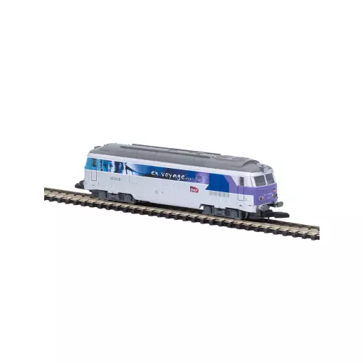 Locomotive diesel BB 67416 En Voyage - Azar Models L01-EV1A - Z 1/220 - SNCF - Ep V - Analogique - 2R
