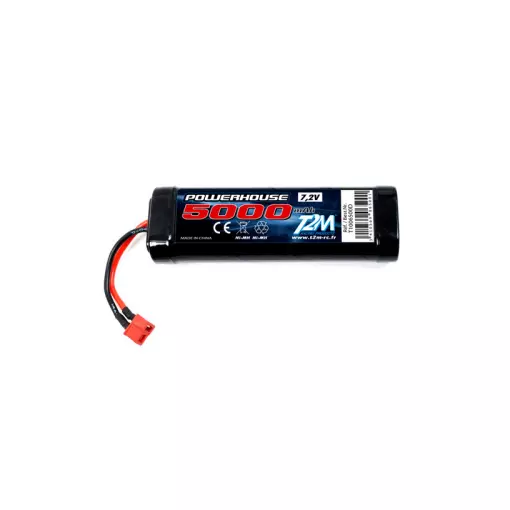 Accus 7.2V NiMh 5000mah - T2M T1006500D Câble AWG 12