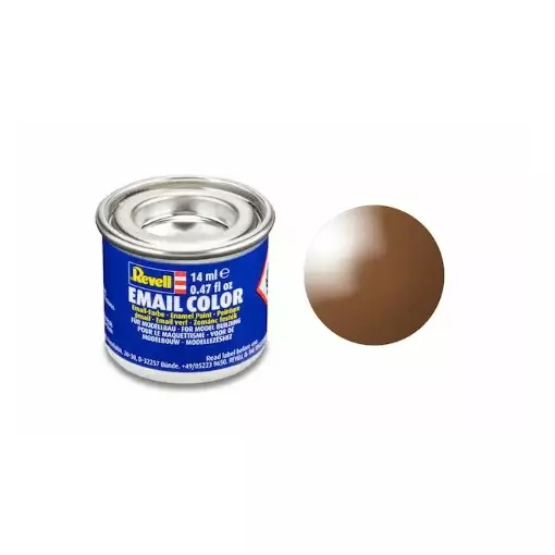 Peinture Émail Revell Brun Argile Brillant RAL 8003, 14ml - REVELLE 32180