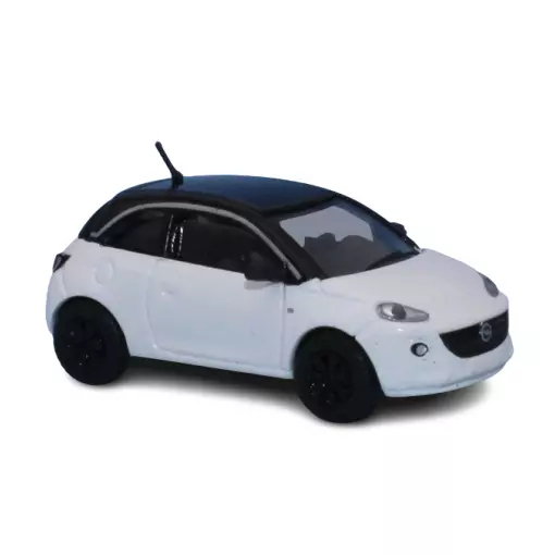 Opel Adam, blanco / negro, 2013 - PCX87 870383 - HO 1/87