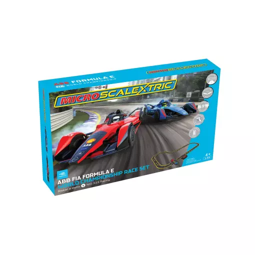 Coffret Formula E - Micro Scalextric G1179M - S 1/64 - Analogique