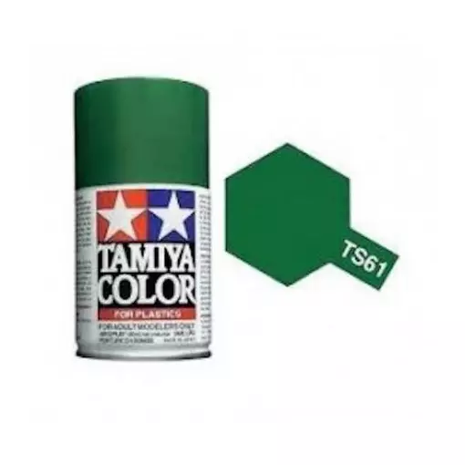 Peinture en spray - Vert OTAN Mat TS61 - Tamiya 85061 - 100ml