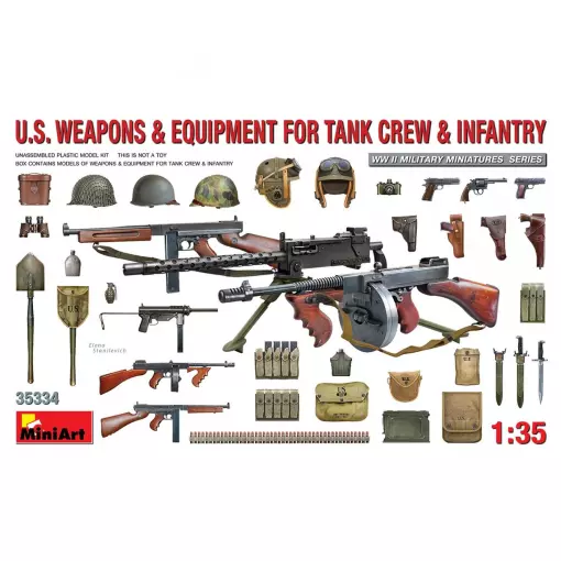 US PzB./Infanterie armes/accessoires - MiniArt 550035334 - 1/35