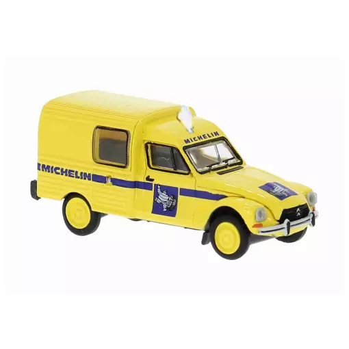 Citroën Acadiane, Michelin, avec Bibendum, 1976 - Sai 7645 - HO 1/87