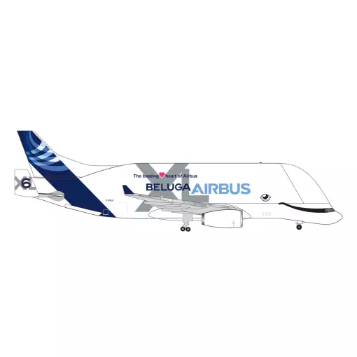 Avion Airbus Industries BelugaXL - Herpa 534284-002 - 1/500
