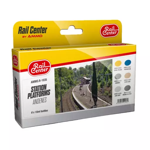 Kit de peinture pour quais de gare - Ammo 4601035