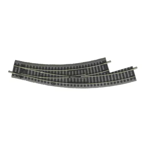 Bogenweiche links R2-R3 A-Track Ballast 30° PIKO 55422 | HO 1/87 | Code 100