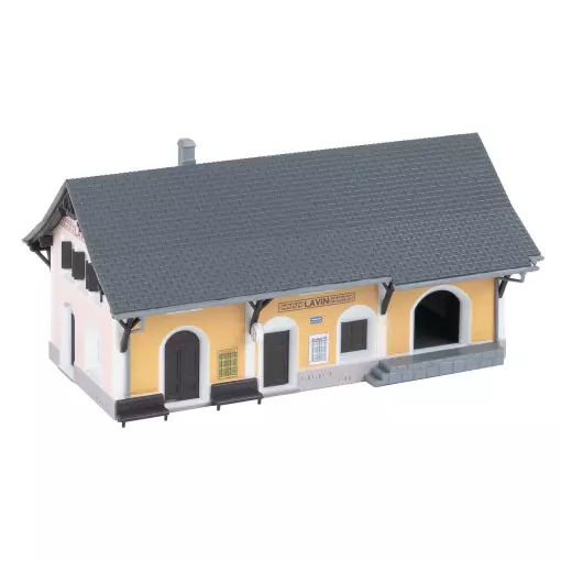 Gare de Lavin - Faller 212128 - N 1/160 - EP II - 110 x 74 x 58 mm