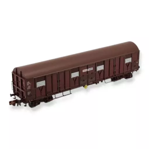 Wagon couvert à bogies - Trains160 16014 - N 1/160 - SNCF