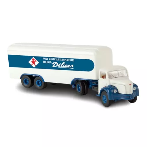 Oplegger met Berliet TLR 8 een trekker, Délices pasta - Sai 2549 - HO 1/87