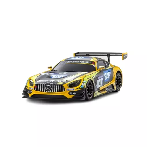 Mini-Z RWD - Mercedes AMG GT3 - 24h Nurburgring No4 2018 - KIOSHO K.32355YBK - 1/28